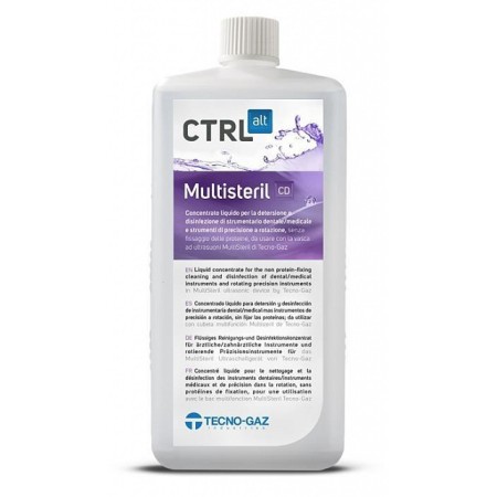 Liquide concentré multisteril cd tecno-gaz - 6 bouteilles de 1 lt.