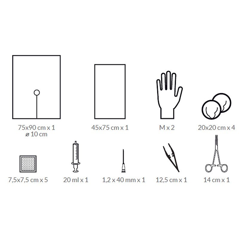 Kit steril de cateterizare - 1 kit