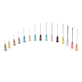 Agujas hipodérmicas 22g estéril dispofine 0.7 x 40 mm negro - 100 uds.