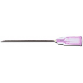 Hypodermmic needles 18g steril dispofine 1,2 x 40 mm pink - 100 st.
