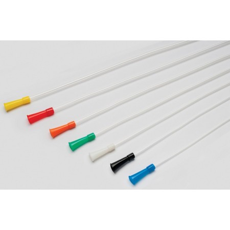 Soft pvc gastro-duodenal probe ch18, 1250 mm long black, 400 pcs.