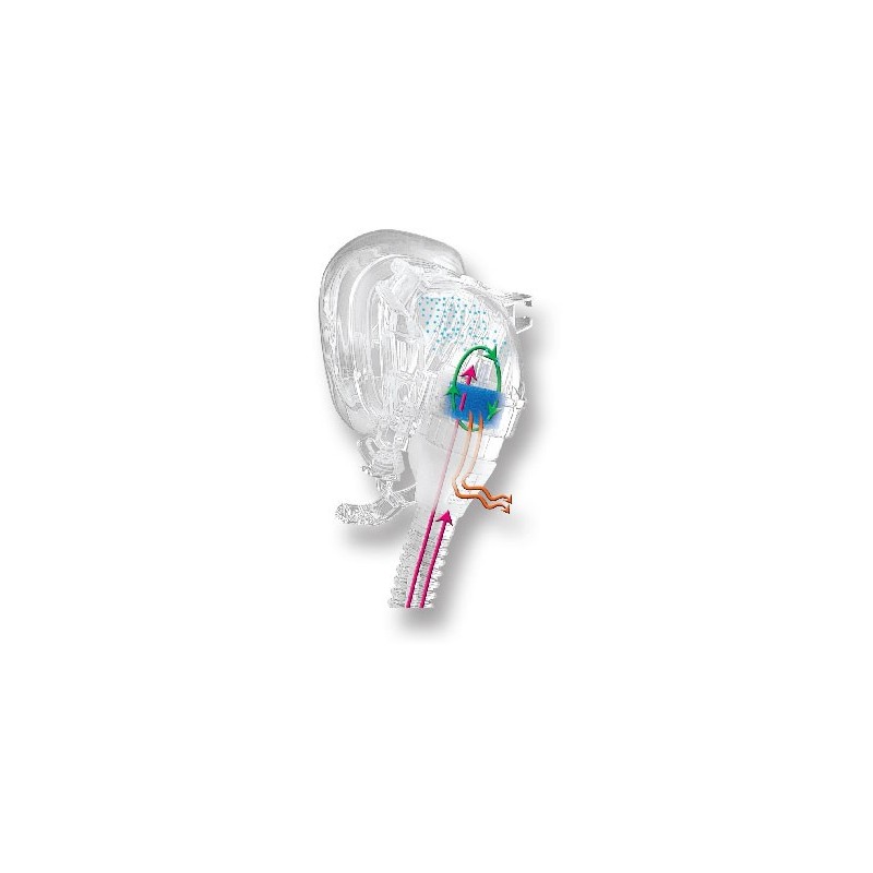 Transcend h6b luftbefeuchter für comfortgel cpap-masken (s/m)