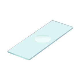 Levenhuk g50 1h single-cavity empty slides, 50 pcs.