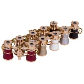 Binocolo da teatro levenhuk broadway 325f (con luce led e cordoncino da collo)