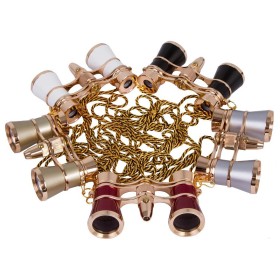 Binocolo da teatro levenhuk broadway 325f (con luce led e cordoncino da collo)