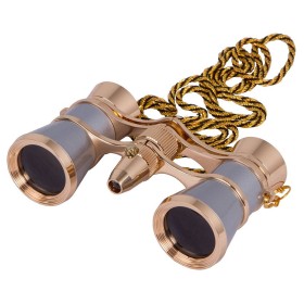 Binocolo da teatro levenhuk broadway 325f (con luce led e cordoncino da collo)