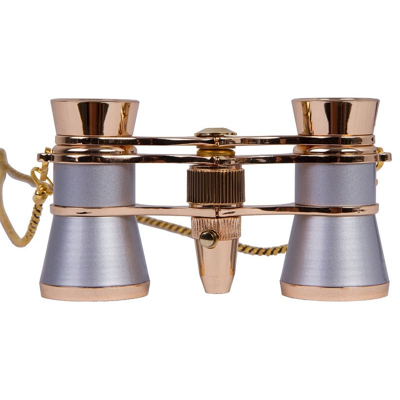 Binocolo da teatro levenhuk broadway 325f (con luce led e cordoncino da collo)