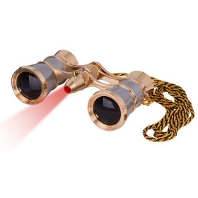 Binocolo da teatro levenhuk broadway 325f (con luce led e cordoncino da collo)