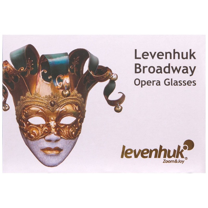 Binocolo da teatro levenhuk broadway 325f (con luce led e cordoncino da collo)