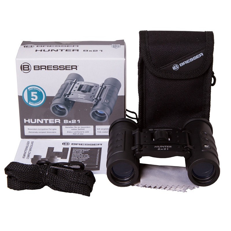 Binoclu bresser hunter 8x21