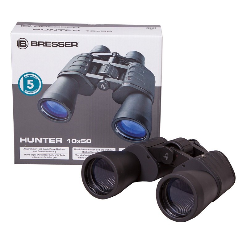 Binoclu bresser hunter 10x50