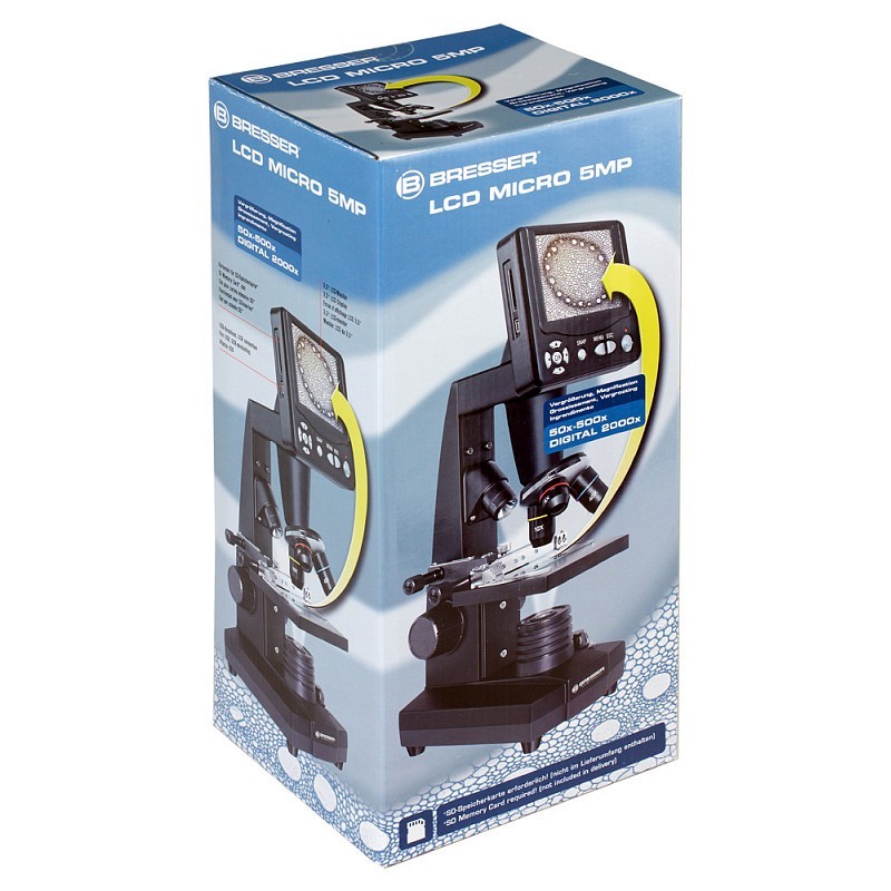 Microscope lcd bresser 50-2000x