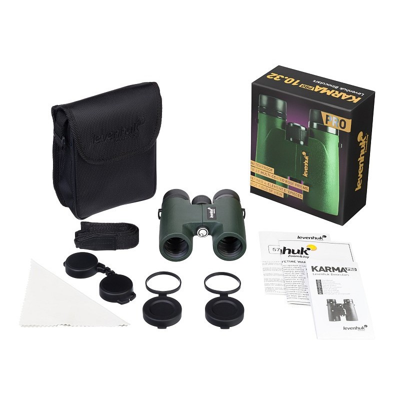 Karma pro 10x32 levenhuk binoculars