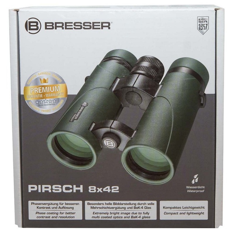 Prismáticos bresser pirsch 8x42