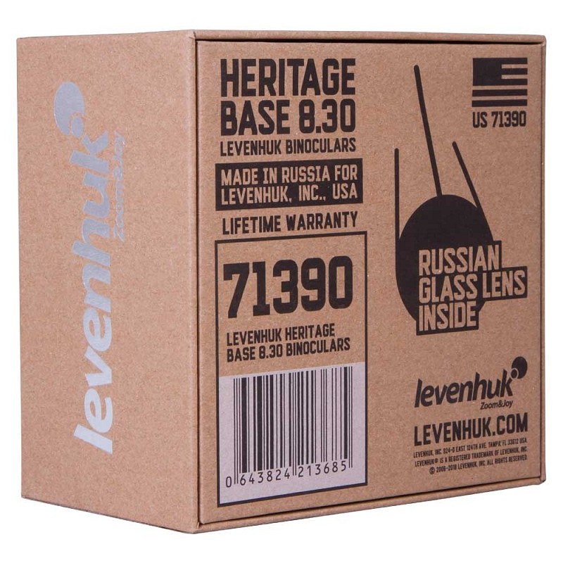 Jumelles levenhuk heritage base 8x30