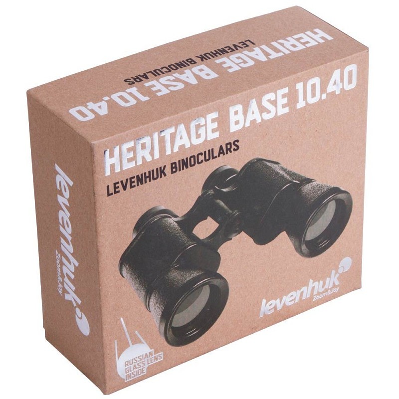 Binoclu levenhuk heritage base 10x40