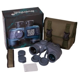 Binocolo levenhuk nelson 7x50 con reticolo e bussola