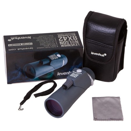 Monocular levenhuk nelson 8x42 con retícula y brújula