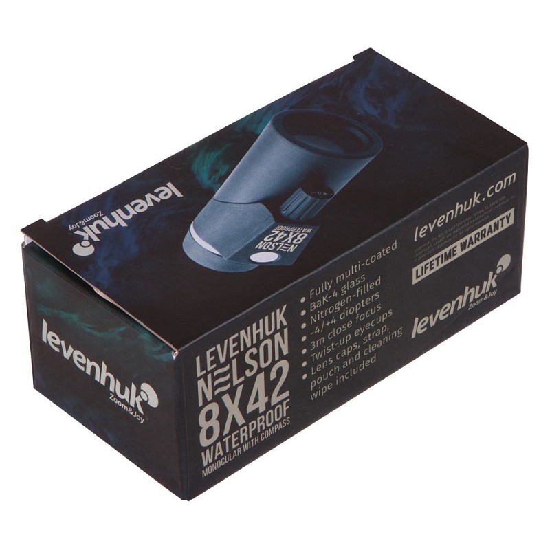 Levenhuk nelson 8x42 monocular with reticle and compass
