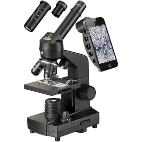 Bresser national geographic 40-1280x microscoop met smartphonehouder