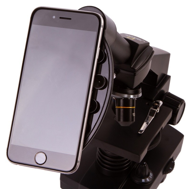 Bresser national geographic microscope 40–1280x with smartphone holder