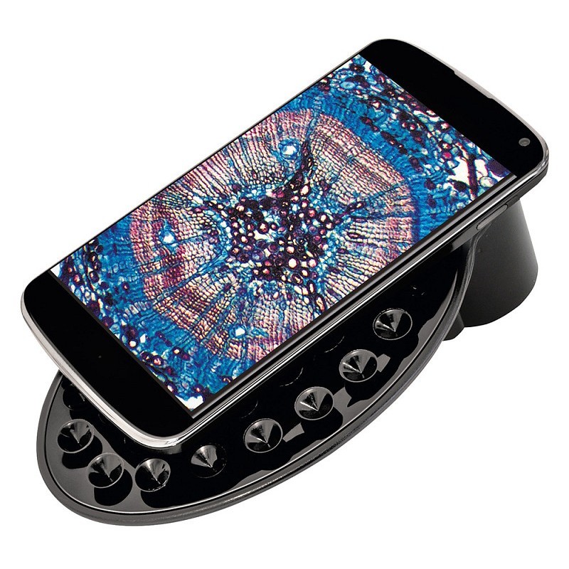 Microscopio bresser national geographic 40-1280x con soporte para smartphone