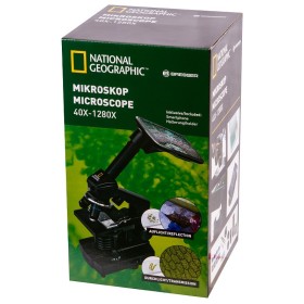Mikroskop bresser national geographic 40–1280x z uchwytem na smartfona