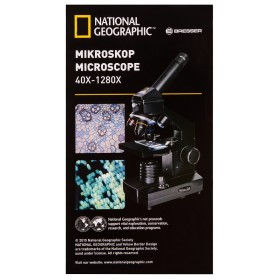 Bresser national geographic 40-1280x mikroszkóp okostelefon tartóval