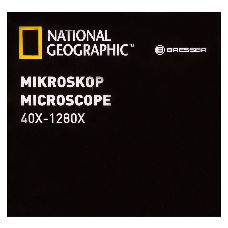 Bresser national geographic 40-1280x microscoop met smartphonehouder