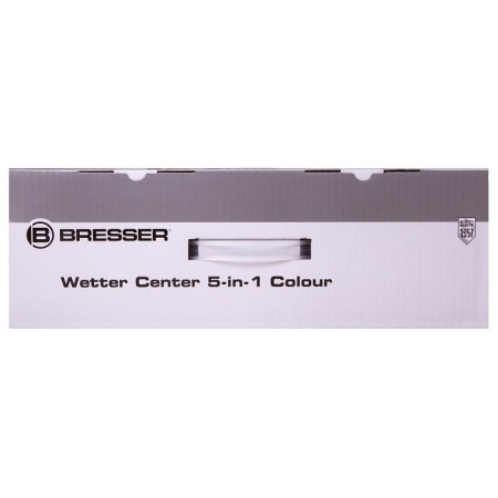 Station météo bresser 5 en 1 avec écran couleur, noir