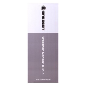 Bresser 5-in-1 wetterstation mit farbdisplay, schwarz