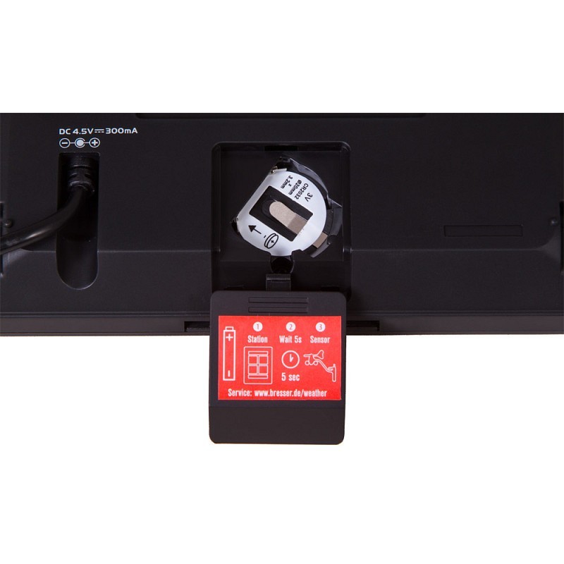 Bresser stazione meteo 5 in 1 con display colori, nero