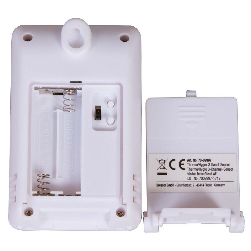 Senzor termo-higrometric bresser cu 3 canale