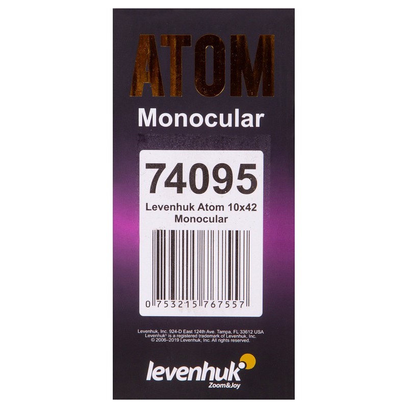 Monokular levenhuk atom 10x42