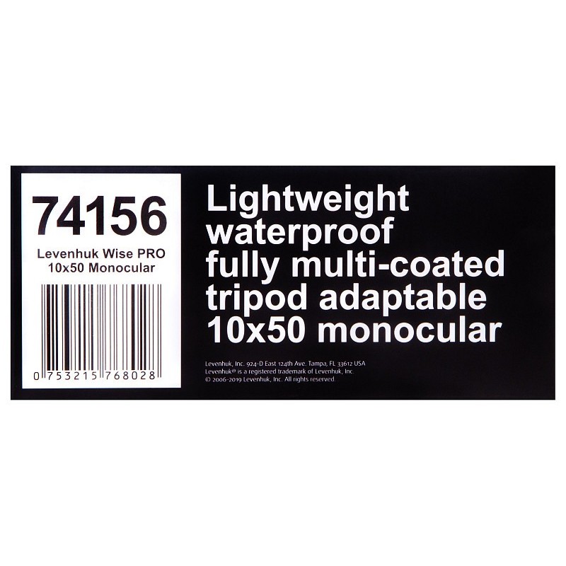 Monokular wise pro 10x50 levenhuk