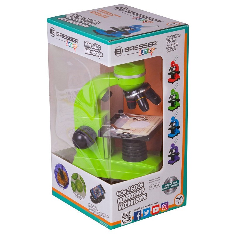 Bresser junior biolux sel 40-1600x microscoop