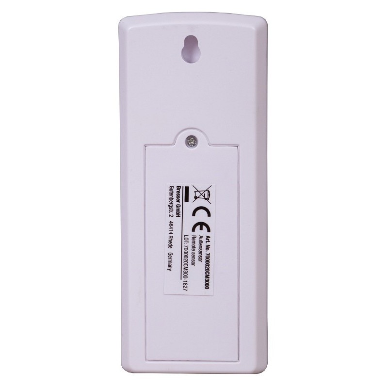 Capteur thermo/hygro extérieur bresser 3 chanel pour stations météorologiques temeotrend wfs/wfw