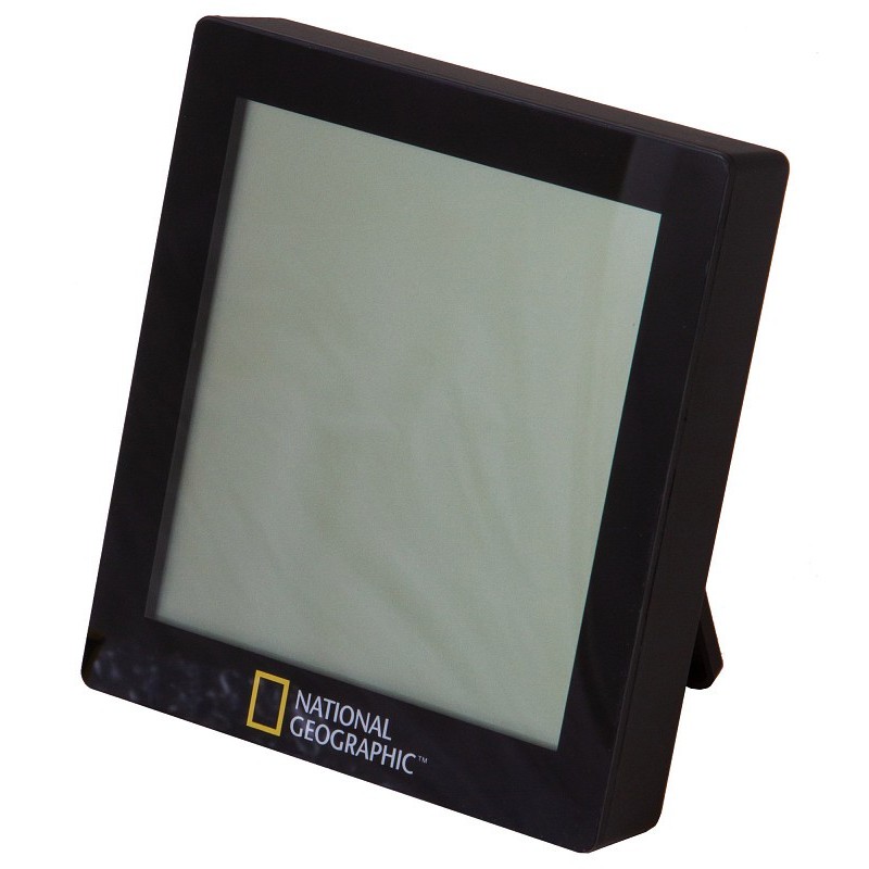 Thermohygromètre bresser national geographic avec 4 mesures indépendantes, noir