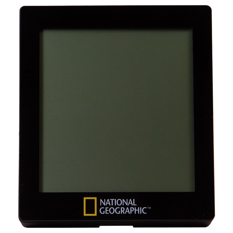 Bresser national geographic termohigrómetro con 4 mediciones independientes, negro