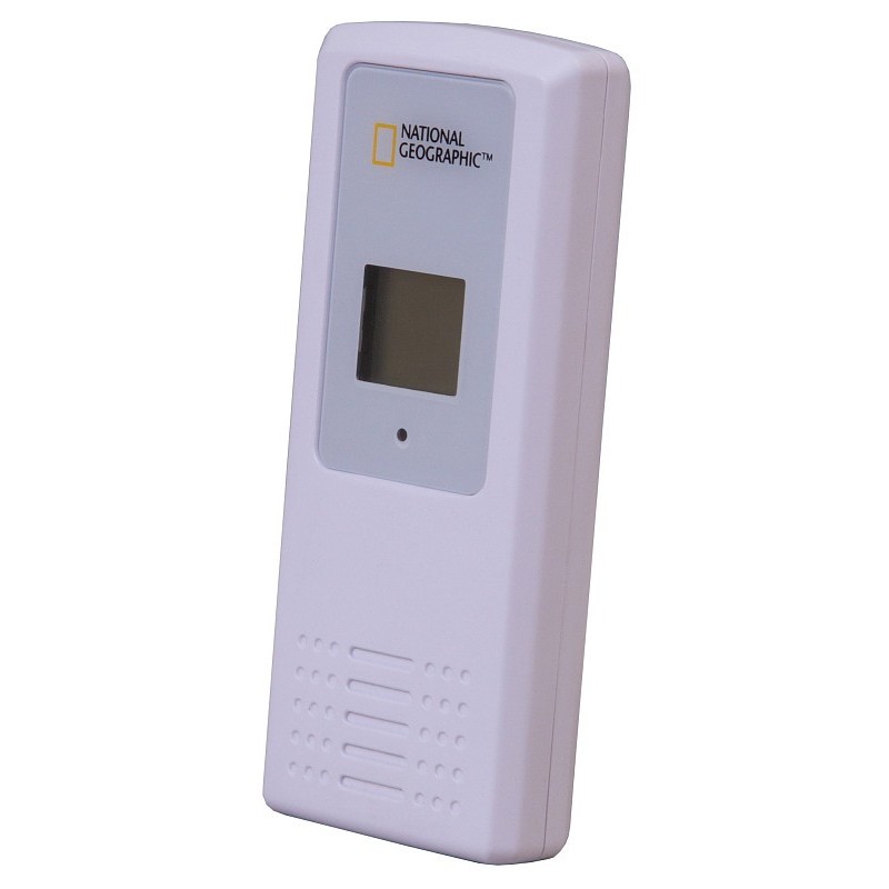 Bresser national geographic thermohygrometer with 4 independent measurements, black