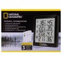 Termoigrometro Bresser National Geographic con 4 misurazioni indipendenti, nero