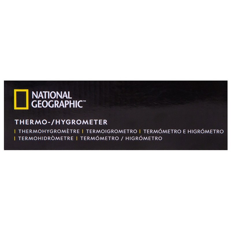 Termohigrometru bresser national geographic cu 4 măsurători independente, negru