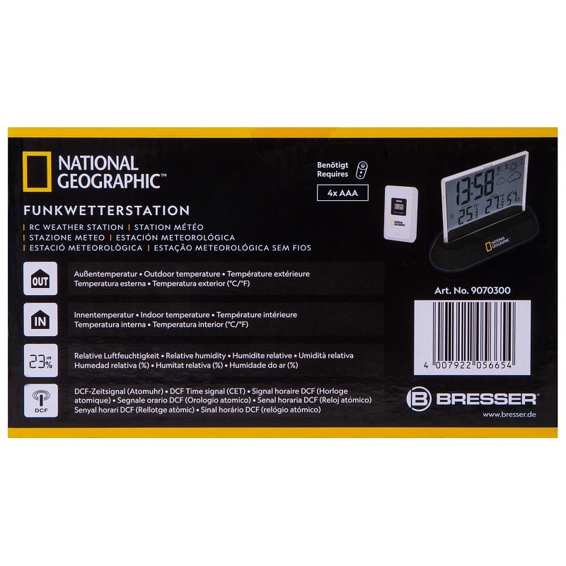 Bresser national geographic weerstation, translucidus