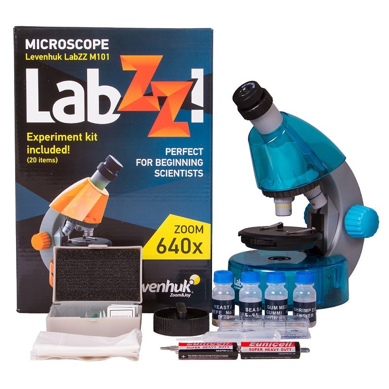 Microscopio levenhuk labzz m101
