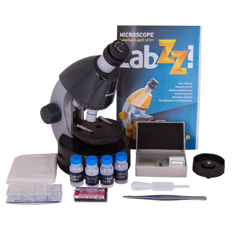 Microscopio levenhuk labzz m101