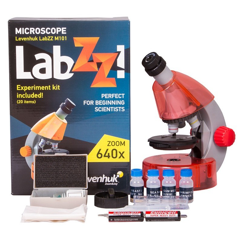 Microscopio levenhuk labzz m101