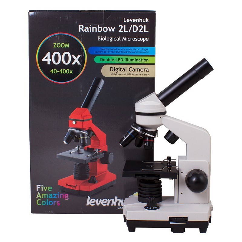 Levenhuk regenboog 2l microscoop