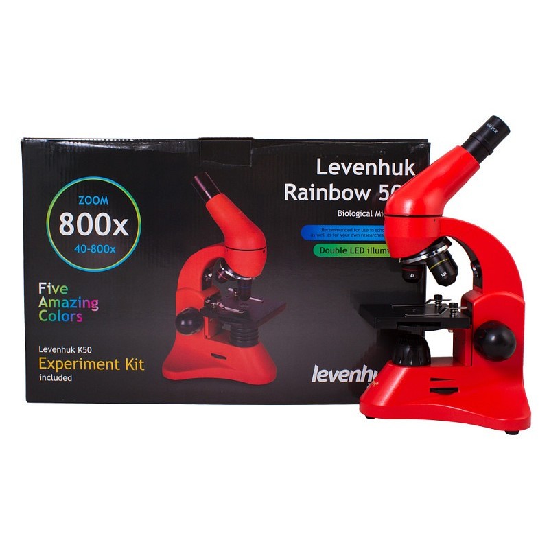 Mikroskop levenhuk rainbow 50l