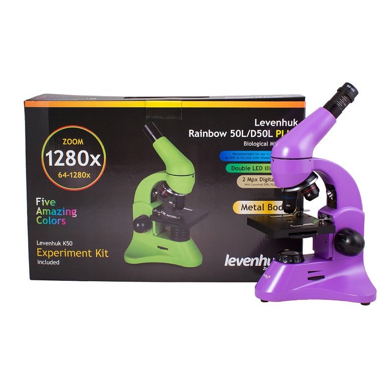 Microscope levenhuk rainbow 50l plus