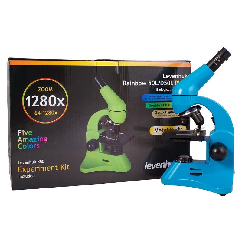 Levenhuk rainbow 50l plus microscoop